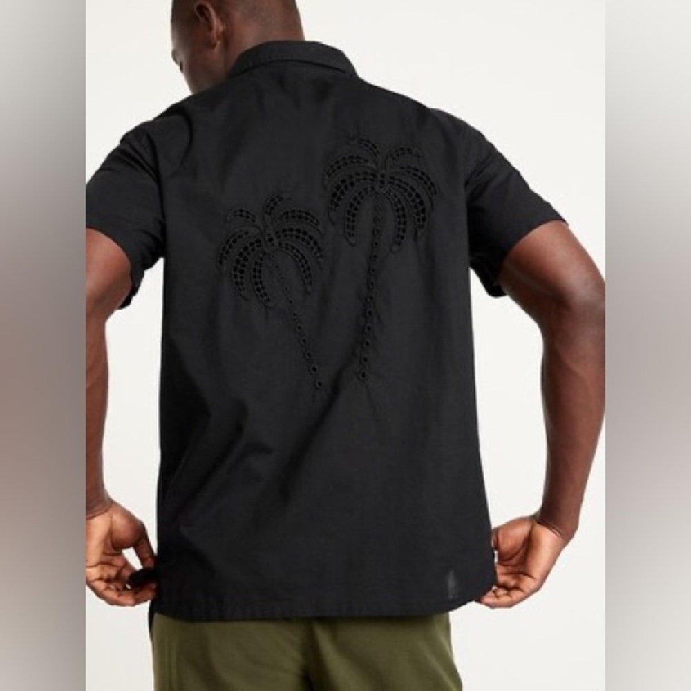 OLD NAVY Short-Sleeve Camp Shirt